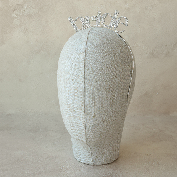 Işıltılı Bride Tacı Model 302